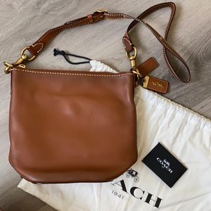 Authentic Coach Duffle Tote with Shoulder Strap